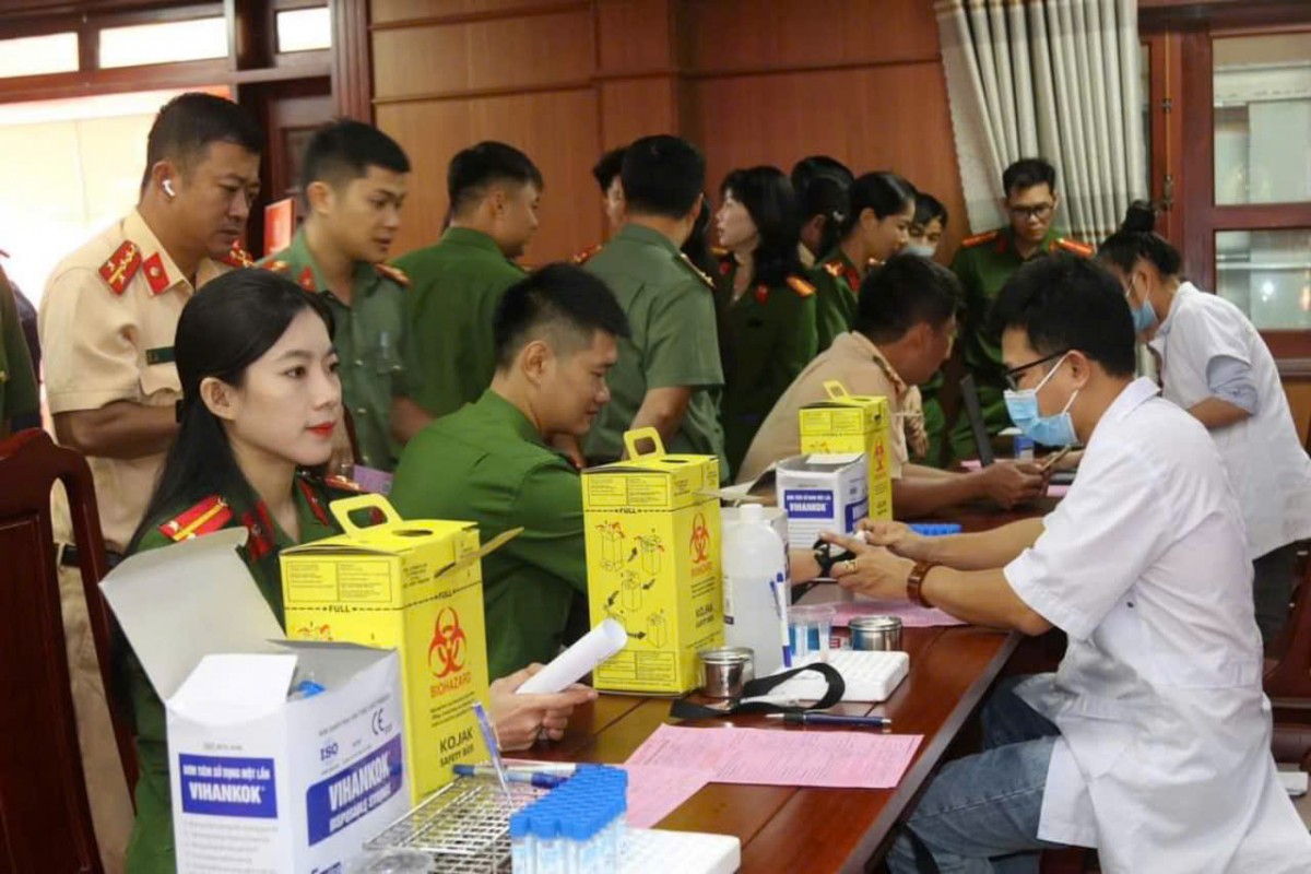 Công an Đắk Nông tham gia Chương trình “Hiến máu tình nguyện” năm 2024