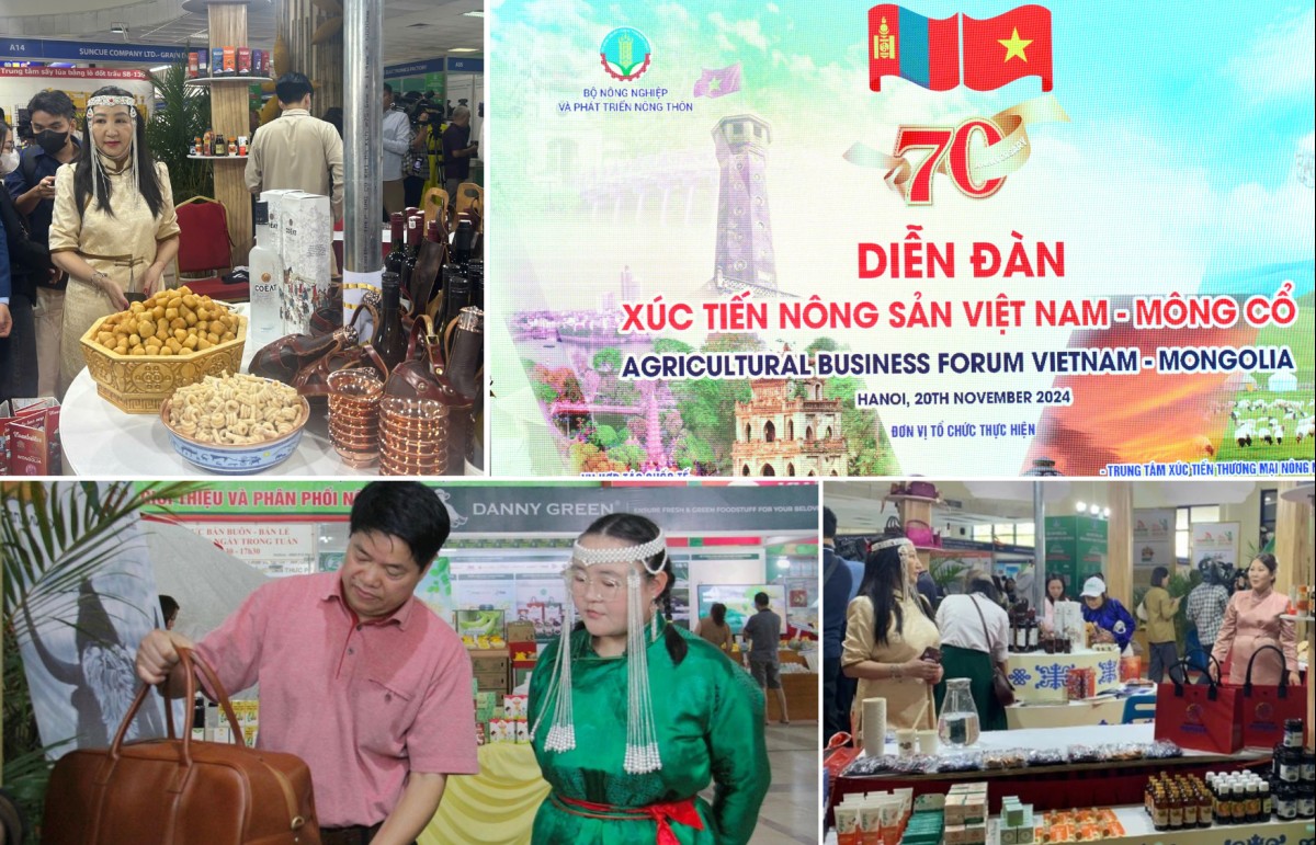 Xúc tiến tiêu thụ nông sản Việt Nam - Mông Cổ