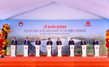 VinFast khởi công nhà máy sản xuất ô tô điện quy mô lớn tại Hà Tĩnh