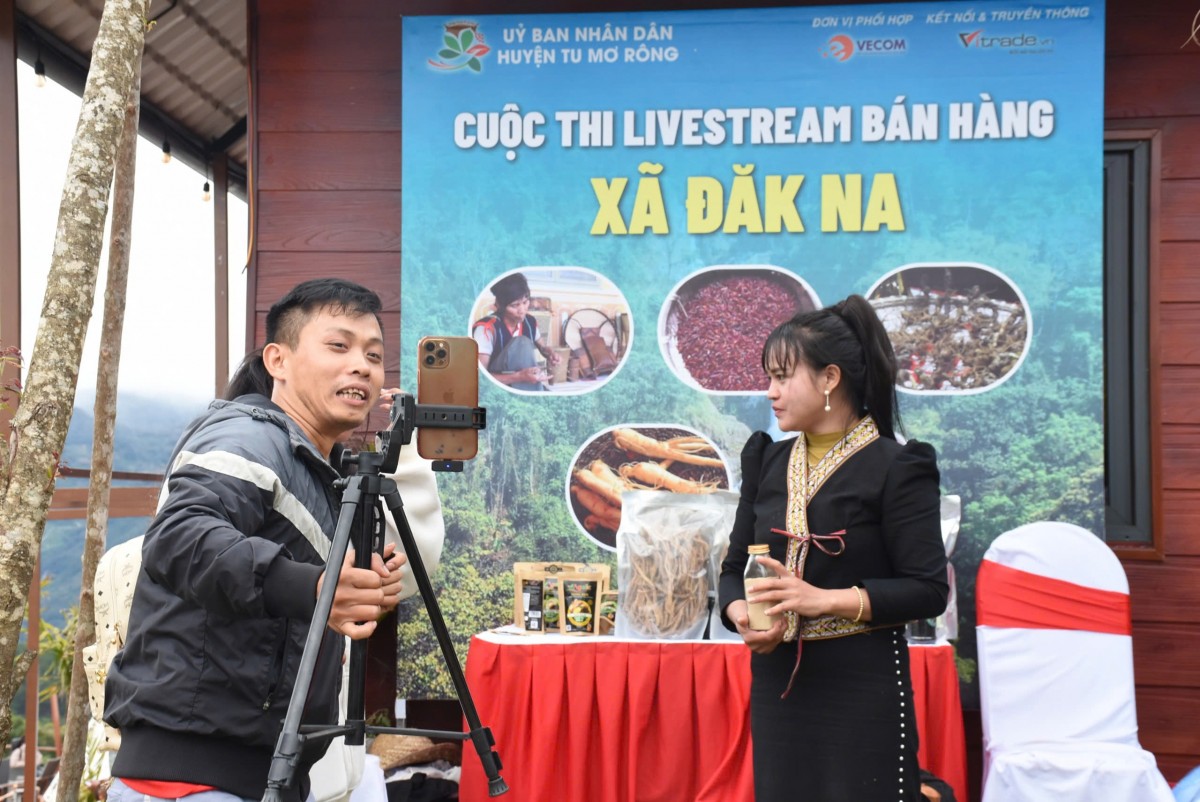 Kon Tum: Hiệu quả từ cuộc thi livestream bán sản phẩm OCOP trên nền tảng tiktok