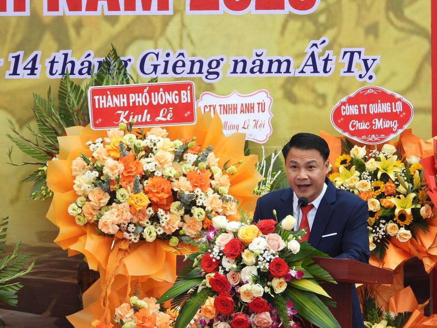 Quảng Ninh: Tưng bừng lễ khai hội Đình Đền Công - Miếu Cổ Linh năm 2025 Quảng Ninh: Tưng bừng lễ khai hội Đình Đền Công - Miếu Cổ Linh năm 2025