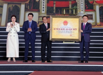 Hải Phòng đón bằng xếp hạng di tích quốc gia đặc biệt và khai hội truyền thống Từ Lương Xâm