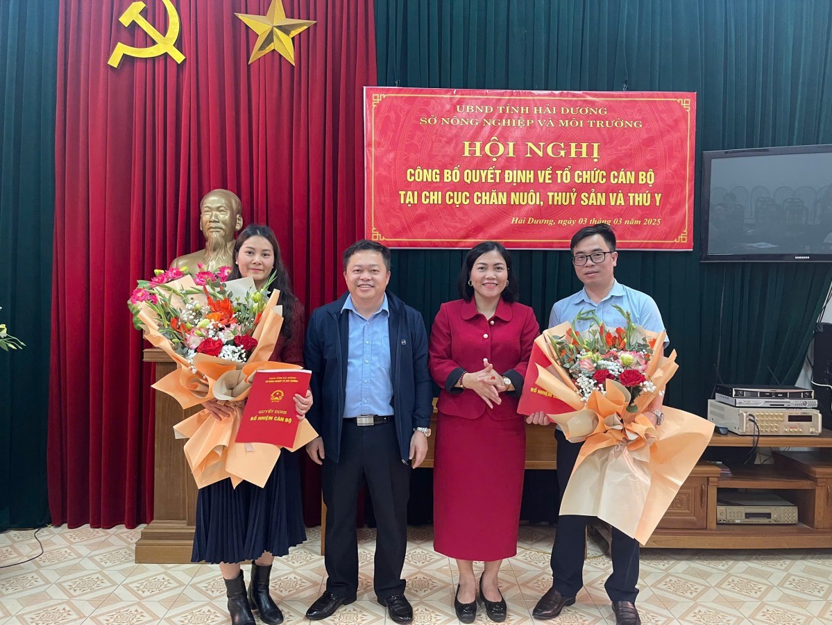 Hải Dương: Thành lập Chi cục Chăn nuôi, Thủy sản và Thú y thuộc sở Nông nghiệp và Môi trường