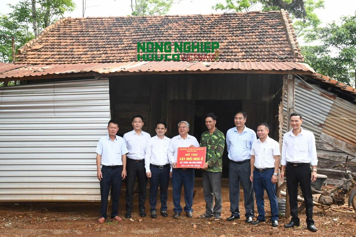Đắk Nông: Huyện Đắk Song khởi công Chương trình xóa nhà tạm, nhà dột nát