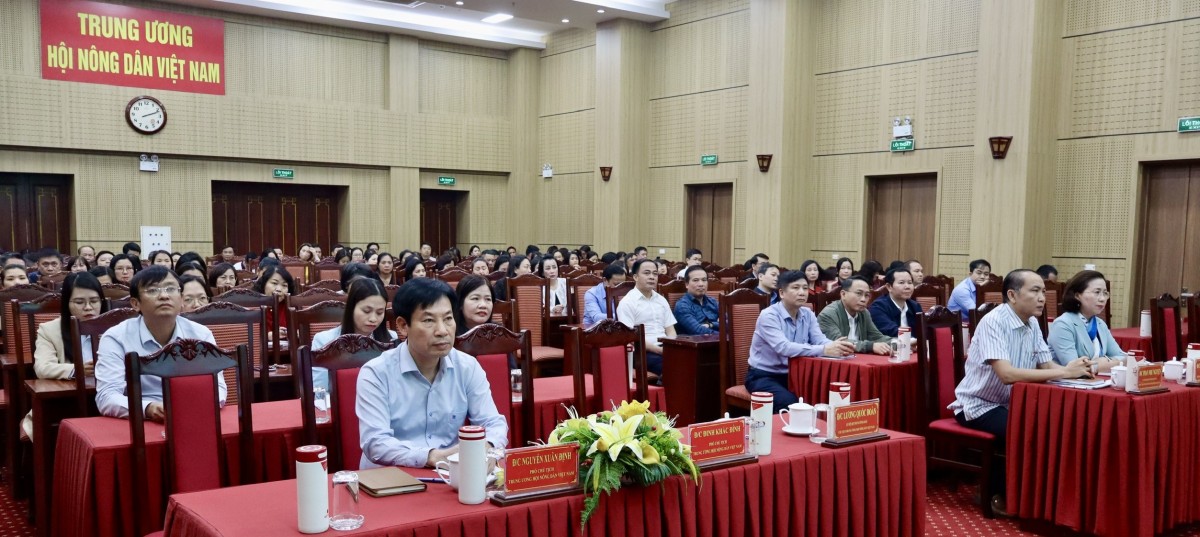Trung ương Hội Nông dân Việt Nam: Triển khai kế hoạch tiếp tục sắp xếp tổ chức bộ máy theo Nghị quyết 18