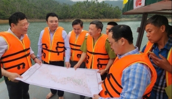Quảng Ninh: Lãnh đạo tỉnh kiểm tra công tác quản lý hồ và rừng phòng hộ hồ Yên Lập