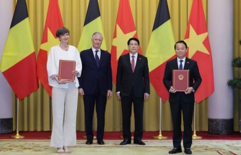 Việt Nam và Bỉ đẩy mạnh hợp tác phát triển mô hình kinh tế nông nghiệp tuần hoàn