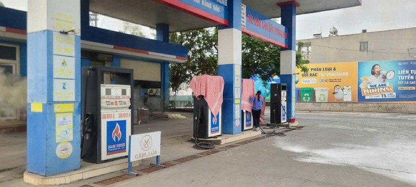 Lực lượng PCCC cơ sở triển khai chống cháy lan