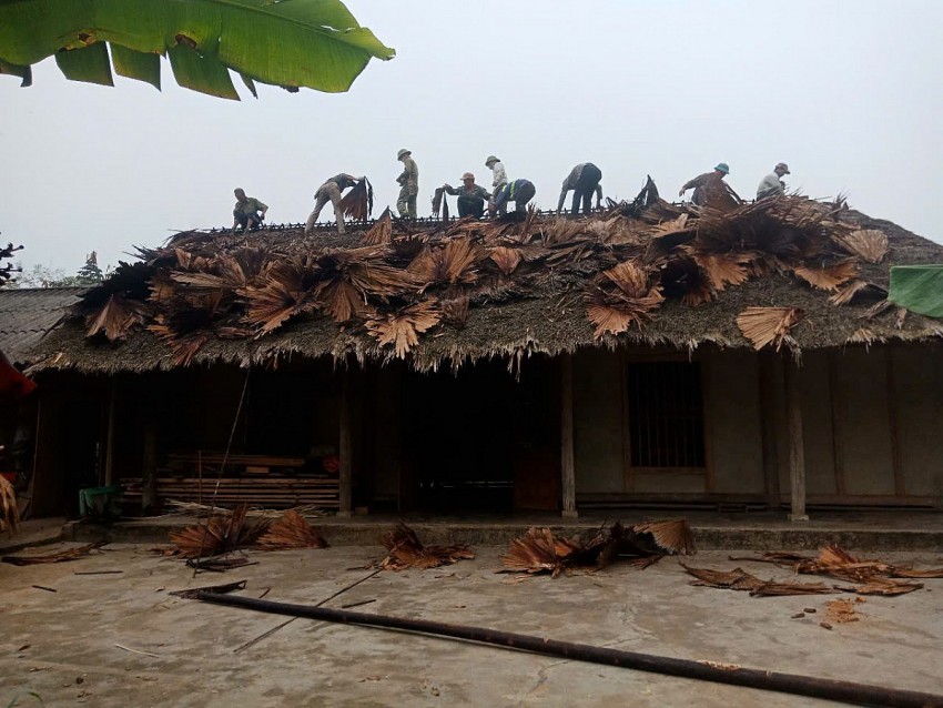 Chung sức xóa nhà tạm, dột nát cho gia đình khó khăn ở Chiêm Hóa, Tuyên Quang