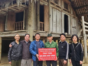 Chung sức xóa nhà tạm, dột nát cho gia đình khó khăn ở Chiêm Hóa, Tuyên Quang