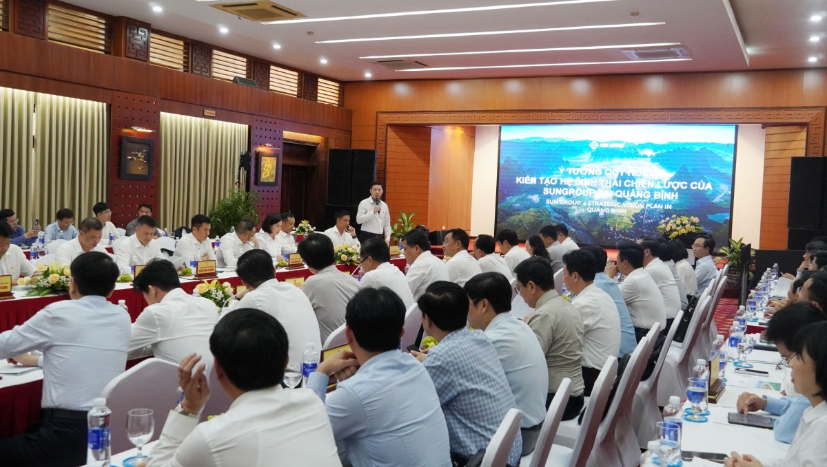 Quảng Bình ký kết bản ghi nhớ hợp tác chiến lược với Công ty CP Tập đoàn Mặt Trời
