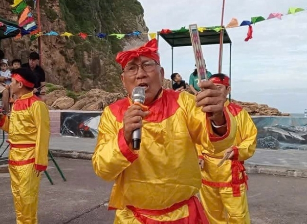“Ông Dư bài chòi” - Di sản "sống" của văn hóa làng biển Nhơn Hải