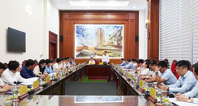 Quảng Bình: Tổ chức hội nghị triển khai một số nội dung liên quan đến việc sáp nhập, hợp nhất đơn vị hành chính cấp tỉnh