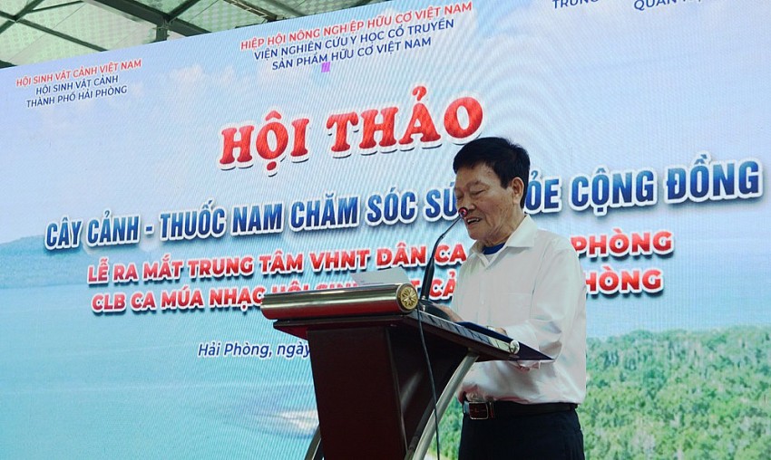 80- 90% cây cảnh là vị thuốc nam, có tác dụng phòng - chữa bệnh