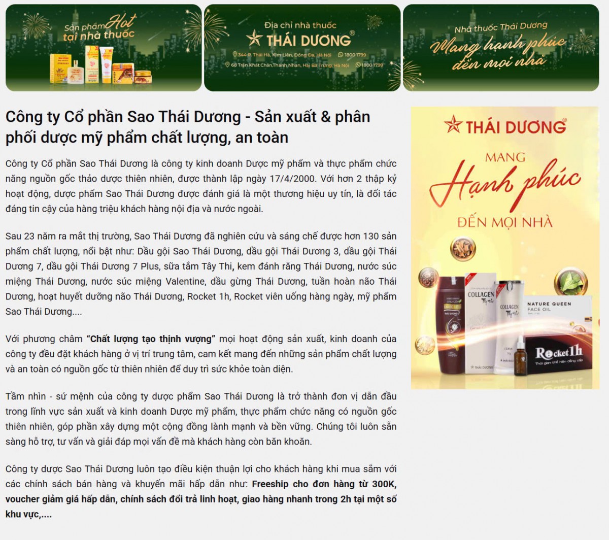 Thu hồi trên toàn quốc lô dầu gội dược liệu sạch chấy Aladin của Công ty cổ phần Sao Thái Dương