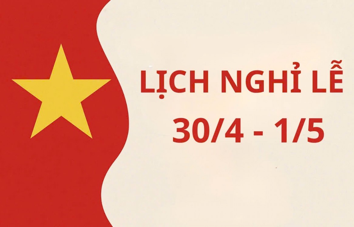 Lễ 30/4 và 1/5 năm 2025 nghỉ bao nhiêu ngày?