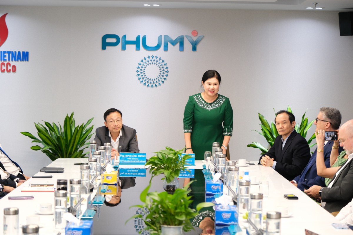 PVFCCo - Phú Mỹ và TGS hợp tác phát triển chuỗi giá trị xanh
