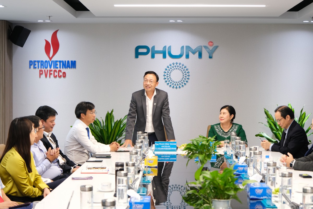 PVFCCo - Phú Mỹ và TGS hợp tác phát triển chuỗi giá trị xanh