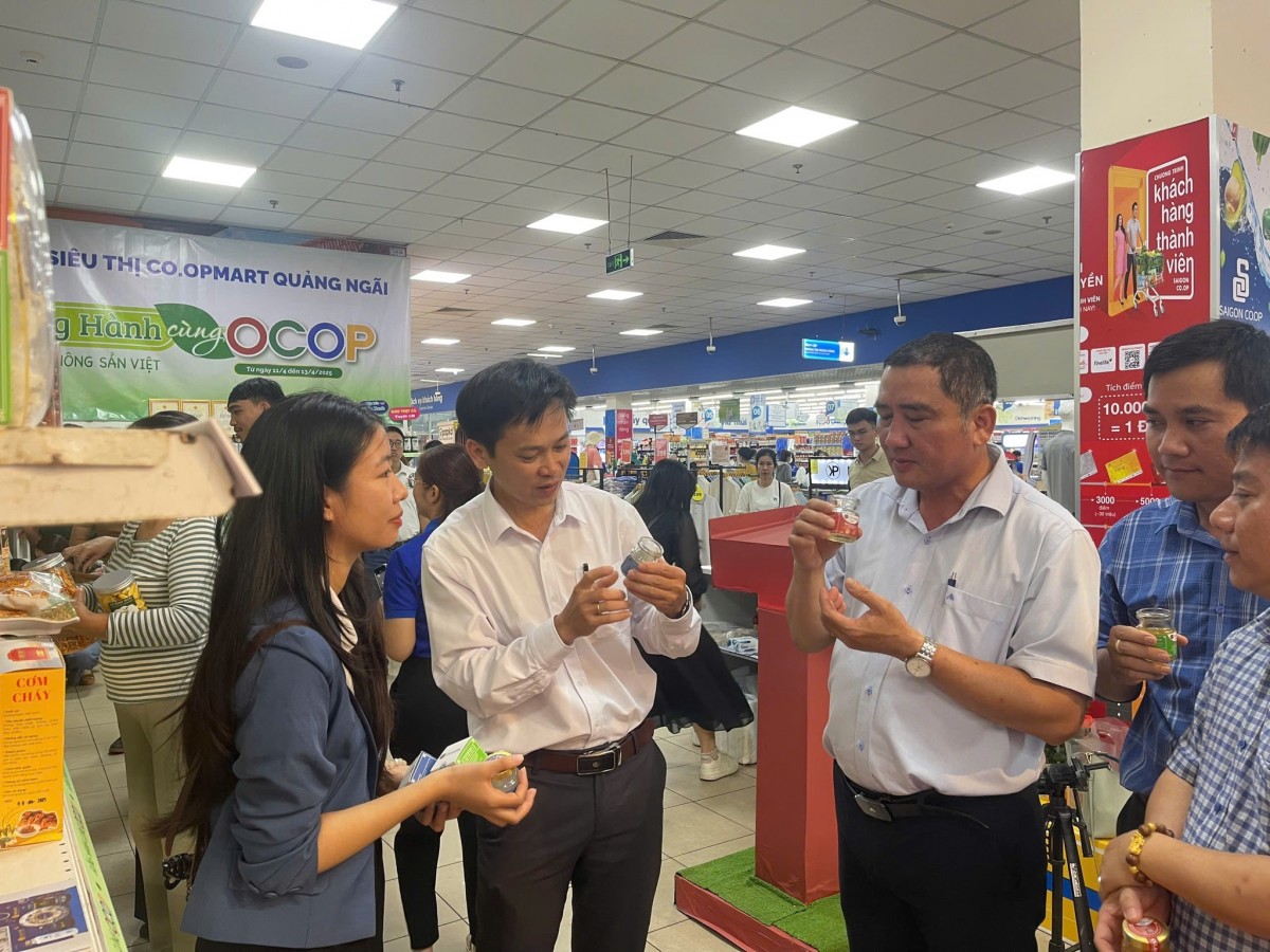 Chuyển đổi số - Giải pháp dài hạn nâng tầm sản phẩm OCOP Quảng Ngãi