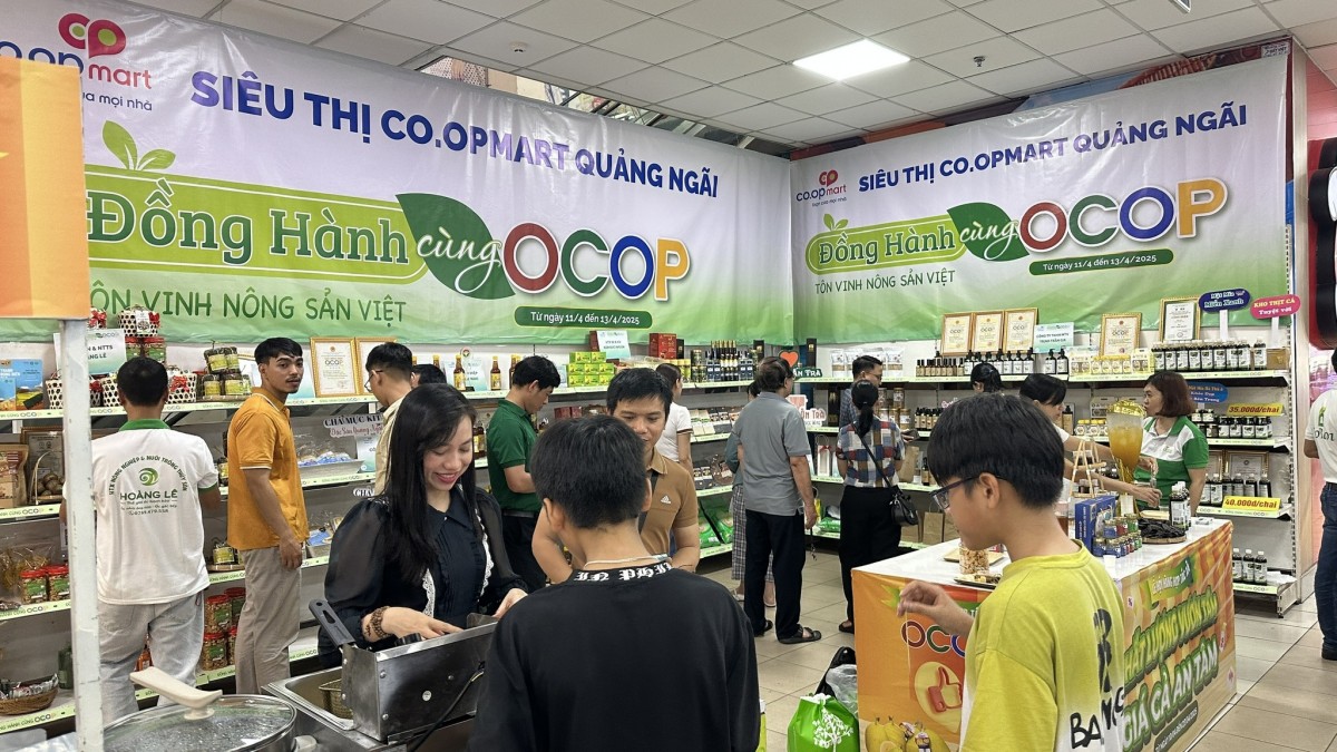 Chuyển đổi số - Giải pháp dài hạn nâng tầm sản phẩm OCOP Quảng Ngãi