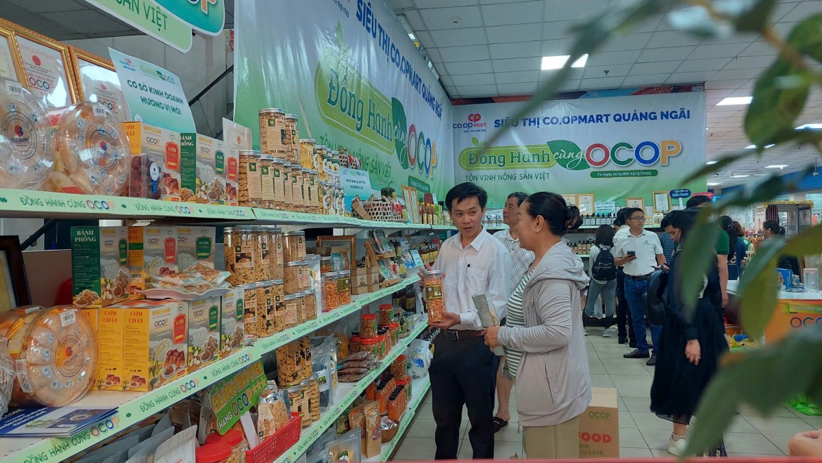 Chuyển đổi số - Giải pháp dài hạn nâng tầm sản phẩm OCOP Quảng Ngãi