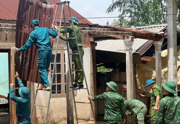 Huế: Dông, lốc tàn phá, gây thiệt hại địa bàn huyện A Lưới