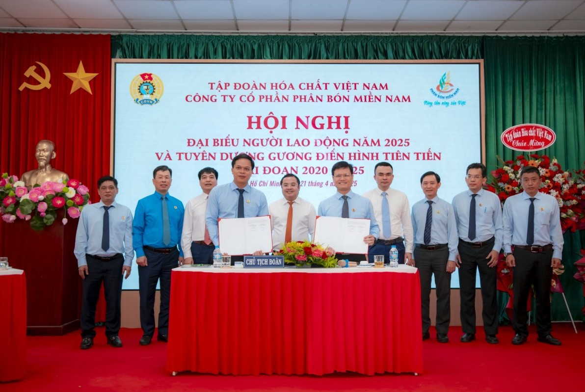 Phân bón Miền Nam: Người lao động là trung tâm trong mọi hoạt động sản xuất kinh doanh