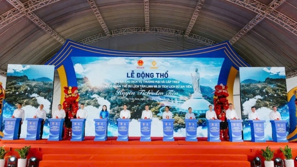 Tập đoàn Sun Group động thổ siêu dự án 35.000 tỉ đồng “Huyền tích Am Tiên”