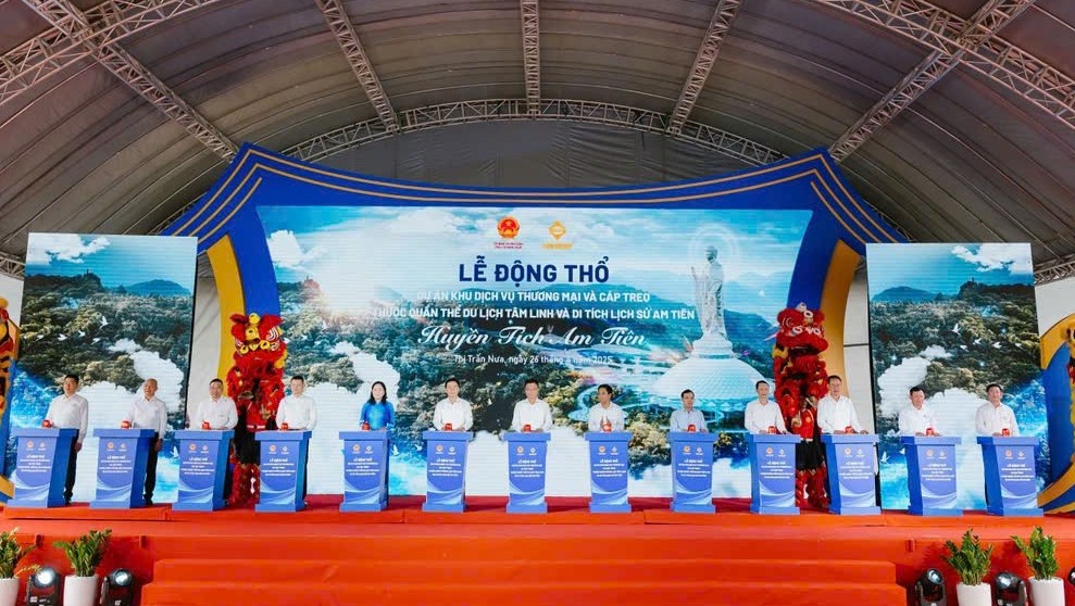 Tập đoàn Sun Group động thổ siêu dự án 35.000 tỉ đồng “Huyền tích Am Tiên”