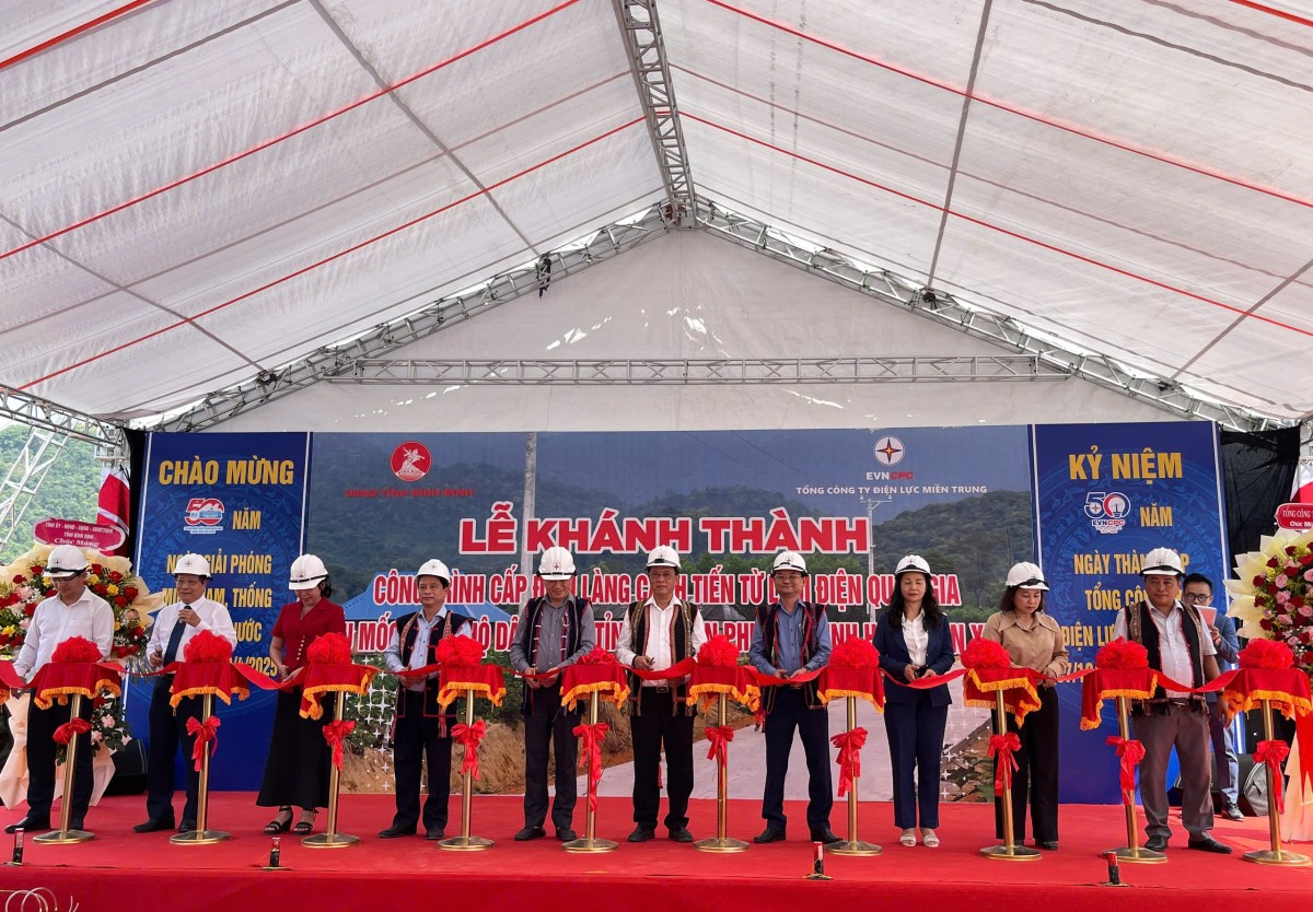 Bình Định: Điện lưới quốc gia thắp sáng tương lai làng Canh Tiến