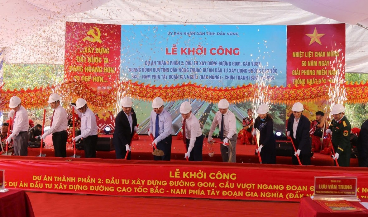 Đắk Nông: Khởi công xây dựng Dự án đường cao tốc Gia Nghĩa-Chơn Thành
