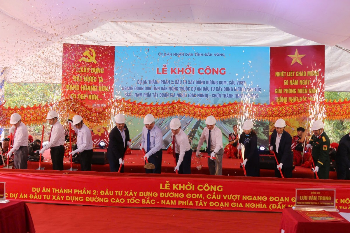 Đắk Nông: Khởi công xây dựng Dự án đường cao tốc Gia Nghĩa-Chơn Thành