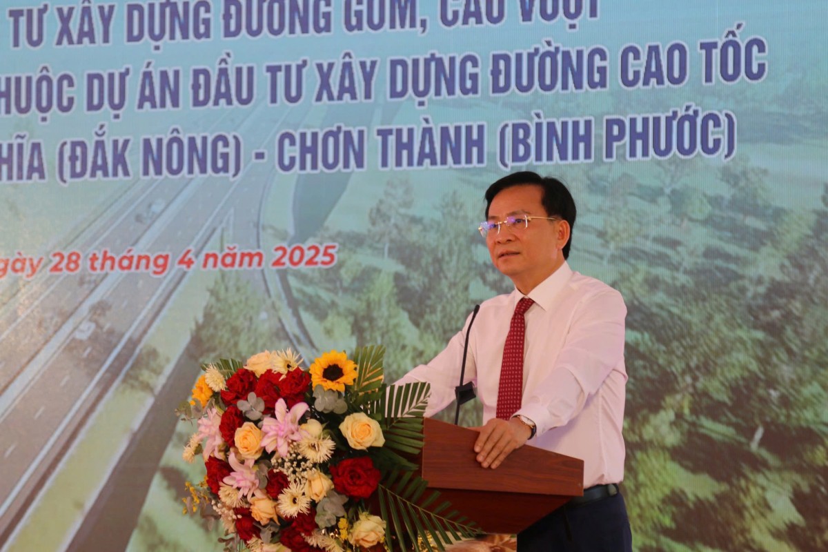 Đắk Nông: Khởi công xây dựng Dự án đường cao tốc Gia Nghĩa-Chơn Thành