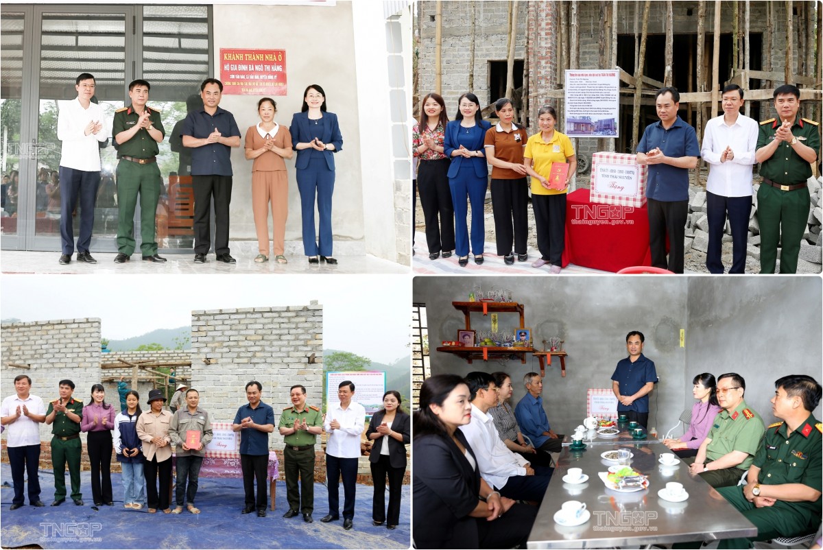 Thái Nguyên hoàn thành xóa nhà tạm, nhà dột nát trước 8 tháng so với kế hoạch