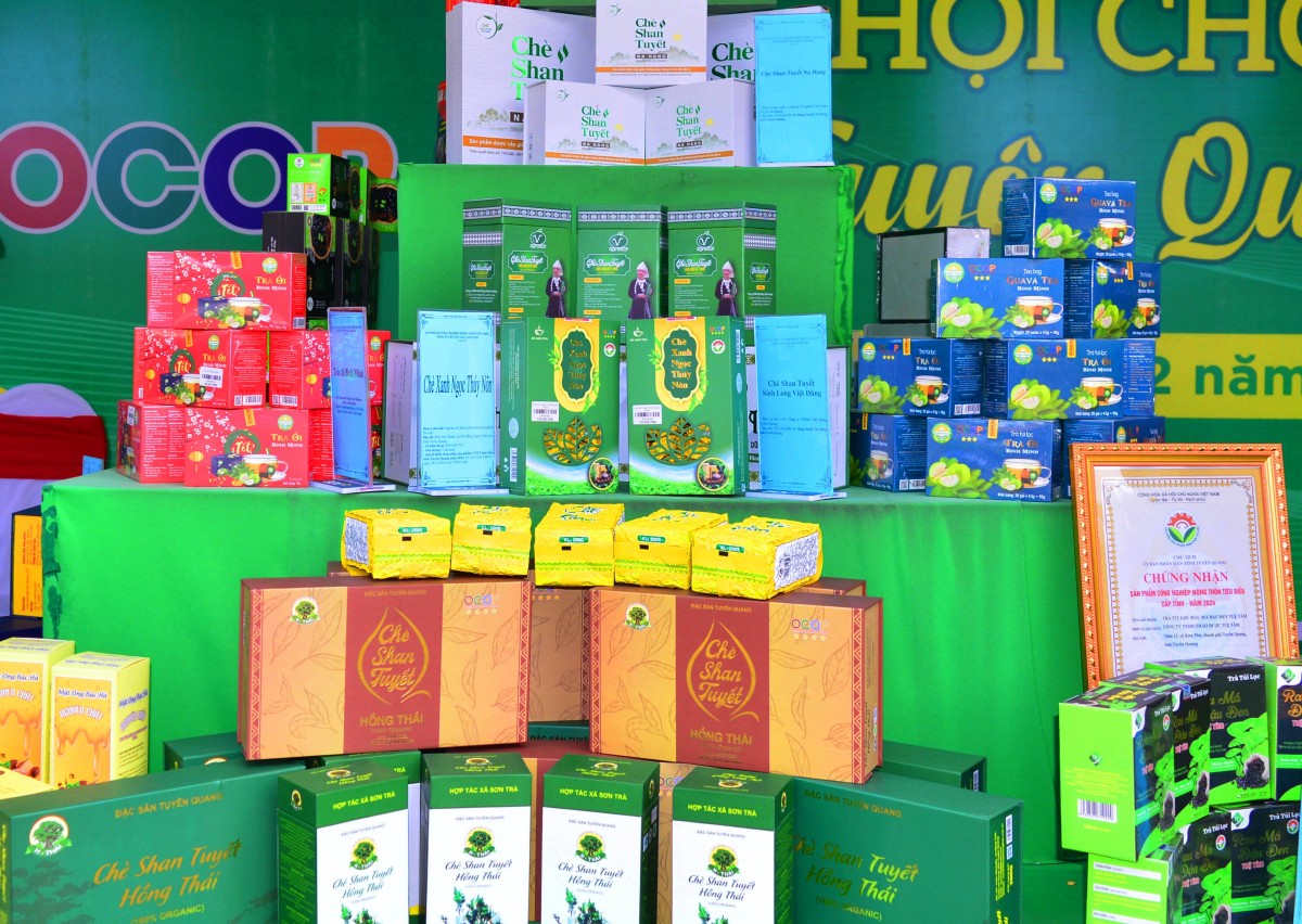 Tuyên Quang nỗ lực đưa các sản phẩm OCOP vươn xa