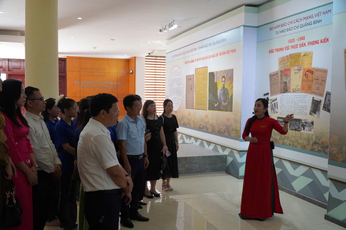 Quảng Bình tổ chức Triển lãm “Báo chí Cách mạng Việt Nam - Một thế kỷ xung trận”
