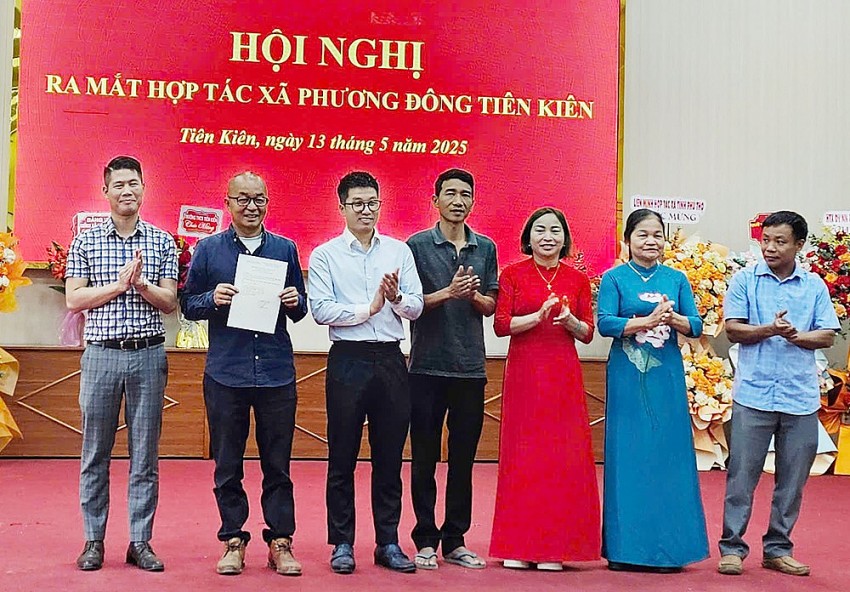 Ra mắt HTX Phương Đông Tiên Kiên: Góp phần phát huy các giá trị văn hóa bản địa Ra mắt HTX Phương Đông Tiên Kiên: Góp phần phát huy các giá trị văn hóa bản địa