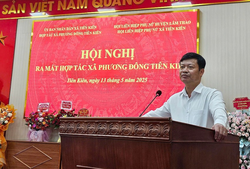 Ra mắt HTX Phương Đông Tiên Kiên: Góp phần phát huy các giá trị văn hóa bản địa Ra mắt HTX Phương Đông Tiên Kiên: Góp phần phát huy các giá trị văn hóa bản địa