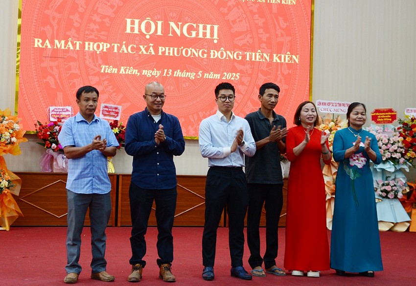 Ra mắt HTX Phương Đông Tiên Kiên: Góp phần phát huy các giá trị văn hóa bản địa