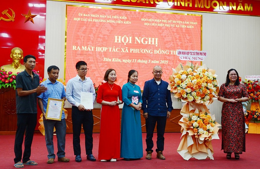 Ra mắt HTX Phương Đông Tiên Kiên: Góp phần phát huy các giá trị văn hóa bản địa