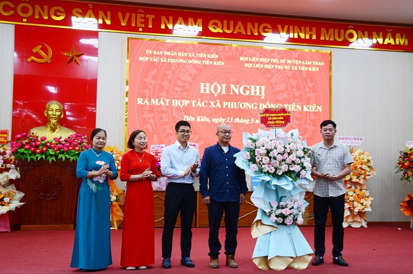 Ra mắt HTX Phương Đông Tiên Kiên: Góp phần phát huy các giá trị văn hóa bản địa