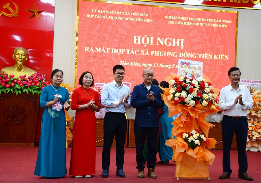 Ra mắt HTX Phương Đông Tiên Kiên: Góp phần phát huy các giá trị văn hóa bản địa