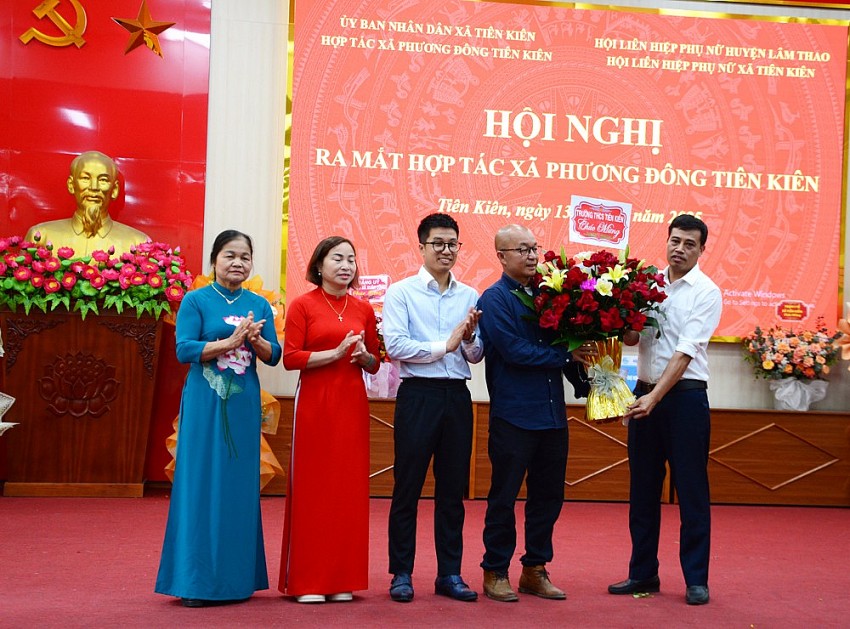 Ra mắt HTX Phương Đông Tiên Kiên: Góp phần phát huy các giá trị văn hóa bản địa