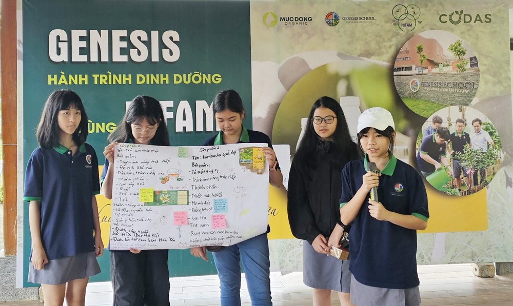 Trải nghiệm tại Mục Đồng farm: Giúp học sinh trường Genesis hiểu rõ giá trị của nông nghiệp hữu cơ với cuộc sống