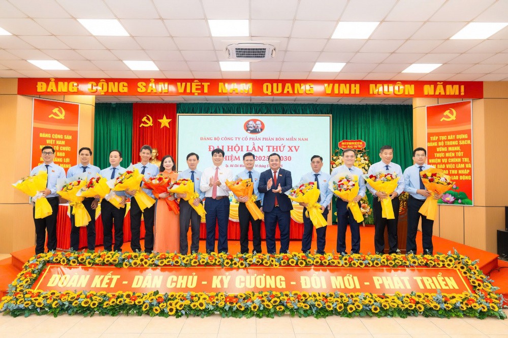 Đại hội Đảng bộ Công ty Phân bón Miền Nam: Vững tổ chức Đảng, mạnh sản xuất kinh doanh