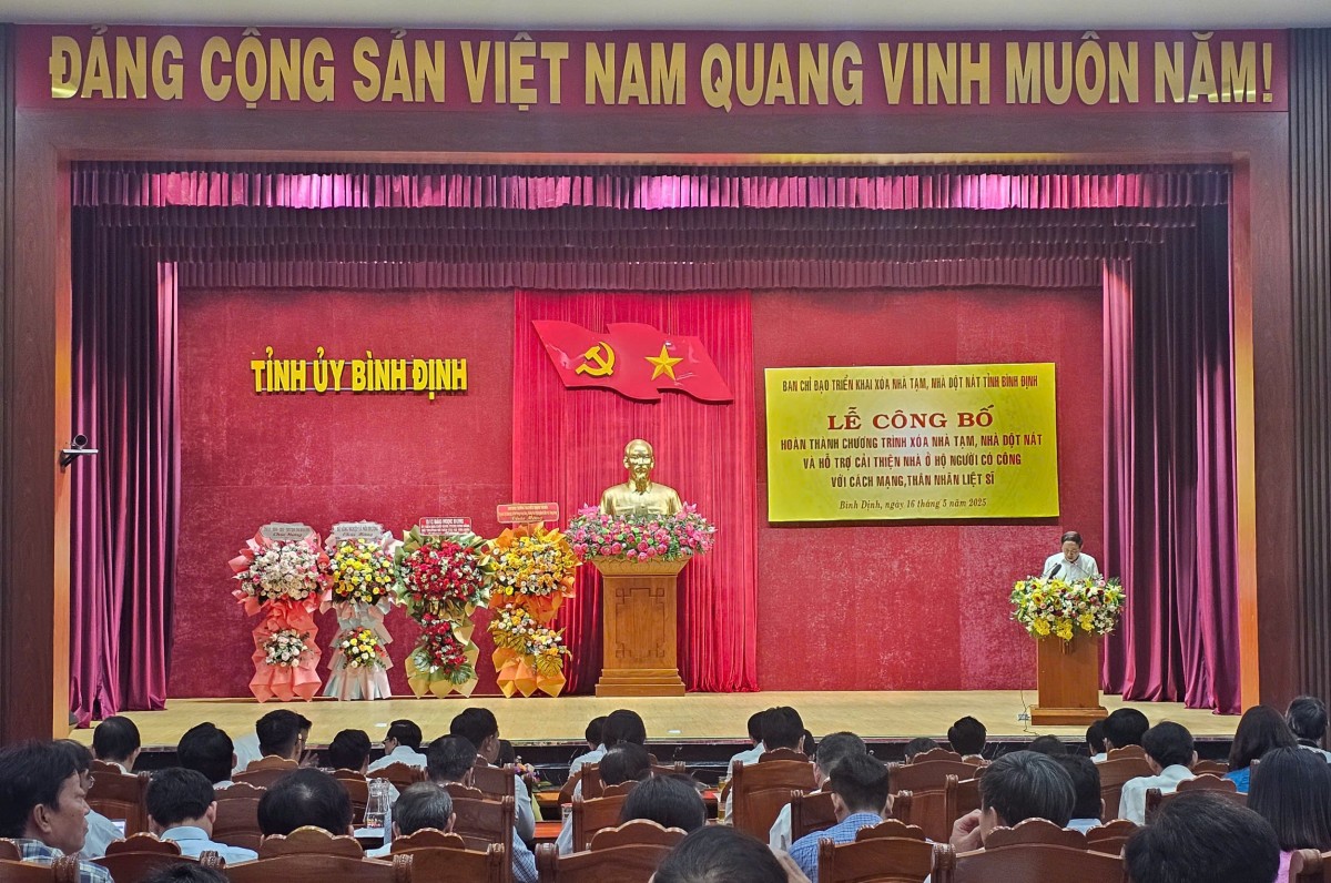 Bình Định: Chương trình xóa nhà tạm nhà, nhà dột nát làm thật, hiệu quả thật