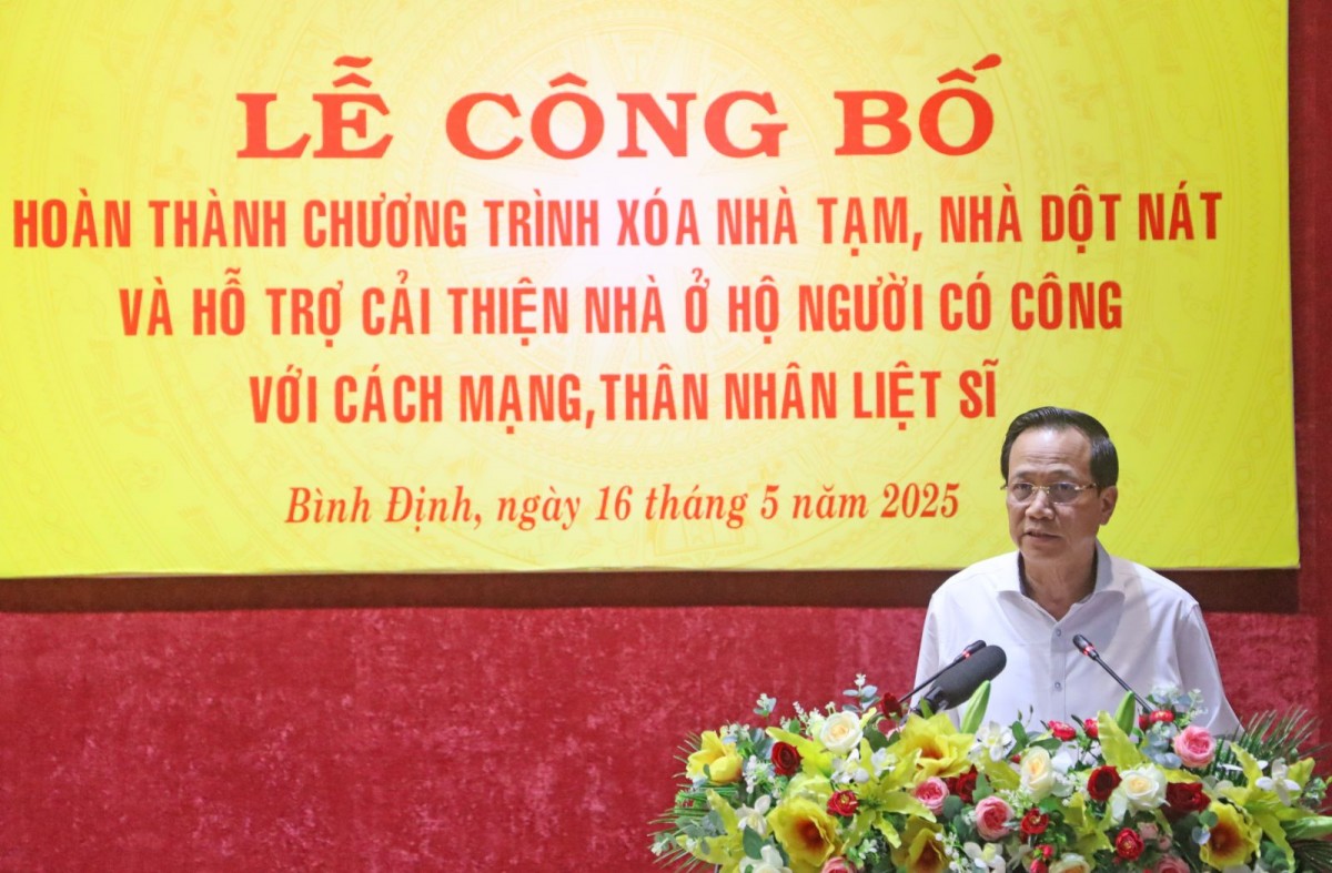 Bình Định: Chương trình xóa nhà tạm nhà, nhà dột nát làm thật, hiệu quả thật