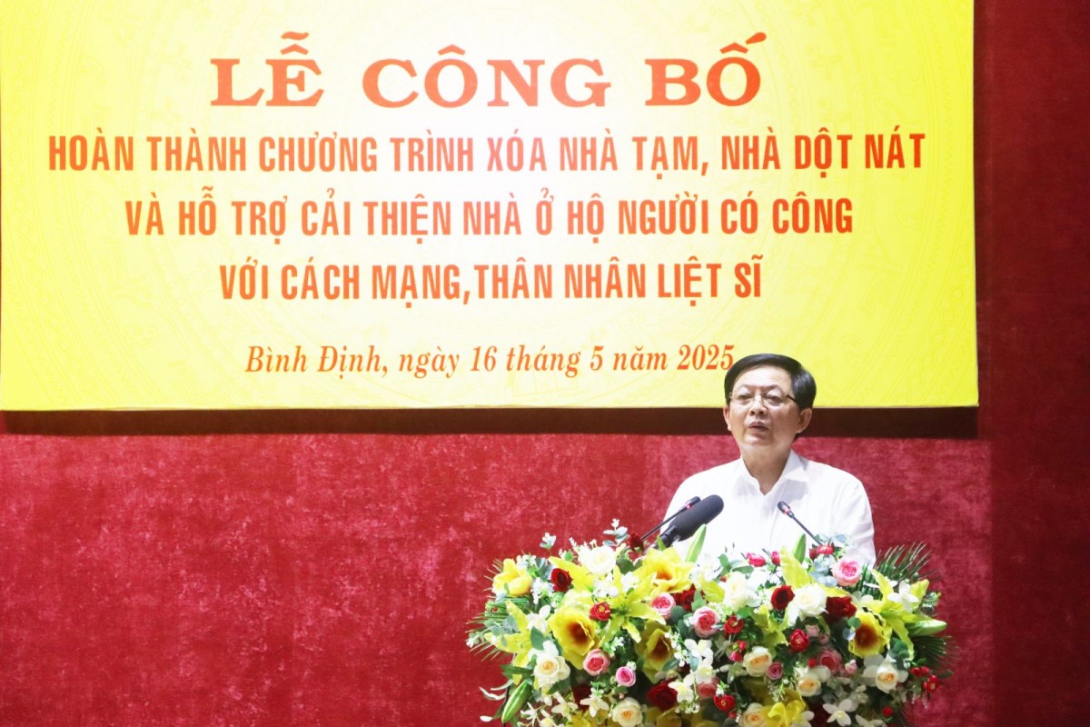 Bình Định: Chương trình xóa nhà tạm nhà, nhà dột nát làm thật, hiệu quả thật