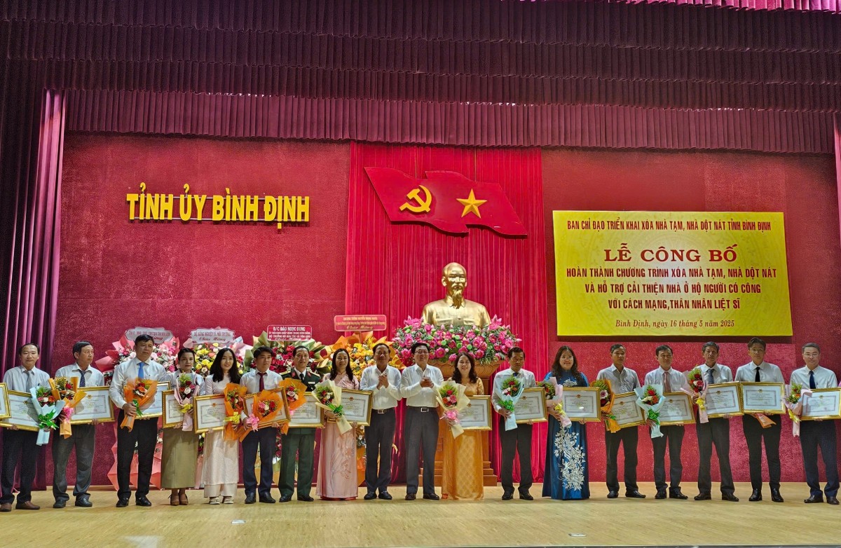 Bình Định: Chương trình xóa nhà tạm nhà, nhà dột nát làm thật, hiệu quả thật