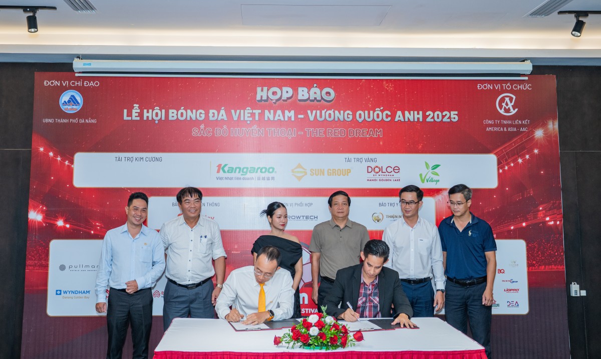 Đà Nẵng khởi động lễ hội bóng đá Việt Nam - Vương quốc Anh 2025